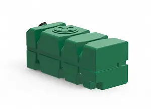 Пластиковая емкость горизонтальная FG-1000 (160 мм) (Зеленый) 2